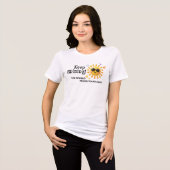 輝け愛らしいTシャツ トライブレンドTシャツ (正面全面)