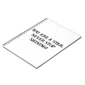 輝け！やる気を引き出す子供向けノート ノートブック (左側)