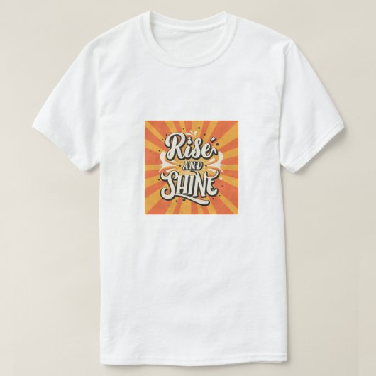 輝け Tシャツ (デザイン正面)