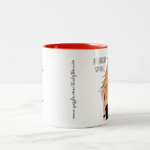 輝もしかないよ – 気にしないで!」 ツートーンCo ツートーンマグカップ (中央)