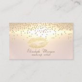 輝エレガントきスタイリッシュのダイヤモンドの輝く唇 名刺 (正面)