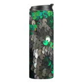 輝エレガントくグラマー緑はディスクのシークアップを楽しむ タンブラー (回転左)