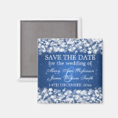 輝エレガントく星を青く保存 マグネット (正面/裏面)