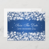 輝エレガントく星を青く保存 案内ポストカード (正面/裏面)