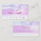 輝エレガントく点滅、ストライプの《写真》ぼけ味ロイヤリティカード ロイヤリティカード (正面/裏面)