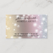 輝エレガントモダンく目のメイク 名刺 (裏面)