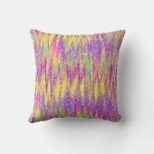 輝カラフルく抽象芸術 クッション (裏面)