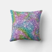 輝カラフルく抽象芸術 クッション (裏面)