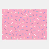 輝カラフルく ラッピングペーパーシート (正面)