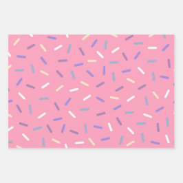 輝カラフルく ラッピングペーパーシート