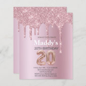 輝フェイクかしい20誕生日カード (正面/裏面)