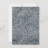 輝フェイクく結婚式の日付発表を保存 招待状 (裏面)