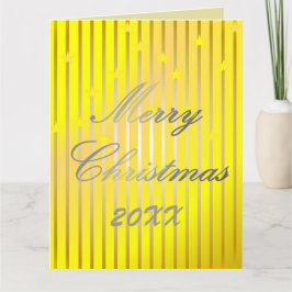 輝メリーく明るい折り畳みグリーティングカード カード