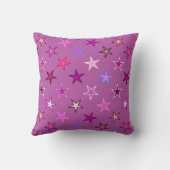 輝モダンく星、紫、梅、ピンク クッション (裏面)