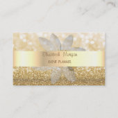 輝モダンエレガントき,《写真》ぼけ味,白デイジー 名刺 (正面)