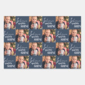 輝信じく輝き広場の写真セット3 ラッピングペーパーシート (正面)