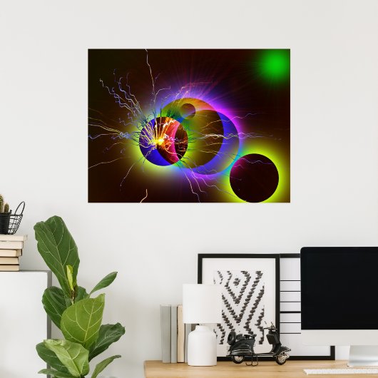 輝度 ポスター (ホームオフィス)