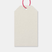 輝数々の色の野結婚花 ギフトタグ (裏面)