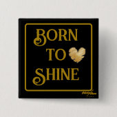 [輝生まれきへ]ボタン 缶バッジ (正面)