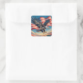 輝統一されたく スクエアシール (バッグ)