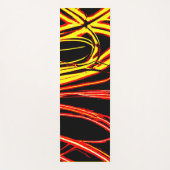 輝鮮やかくネオン模様 ヨガマット (正面)