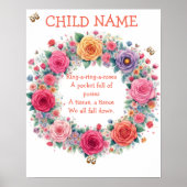 「輪のバラ」 ポスター (正面)