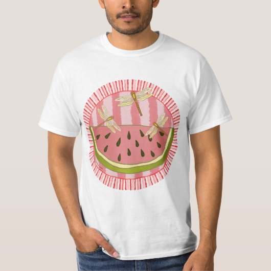 輪唱のスイカTシャツ Tシャツ (正面)