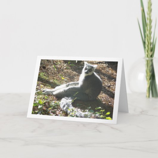 輪尾れい猿 カード (正面)