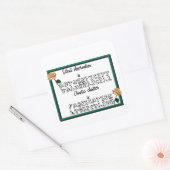 輪投げ スクエアシール (封筒)