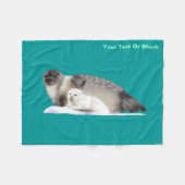 輪状シール フリースブランケット (正面(横))