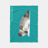 輪状シール フリースブランケット (正面)