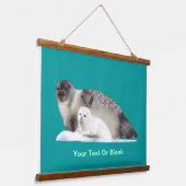 輪状シール 吊り下げ型タペストリー (傾斜あり)