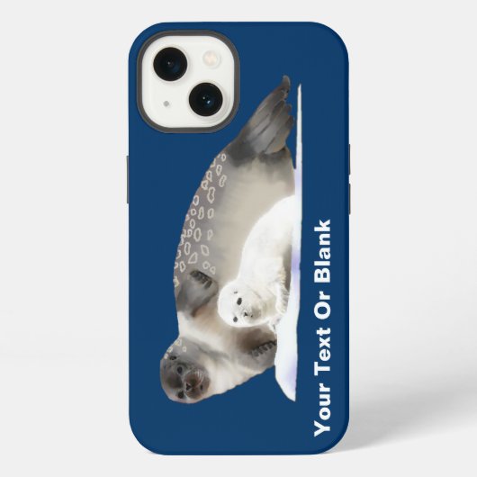 輪状シール iPhoneケース (裏面)