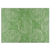 輪郭の貝殻 カッティングボード (正面)