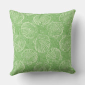 輪郭の貝殻 クッション (裏面)