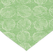 輪郭の貝殻 ショートテーブルランナー (コーナー)