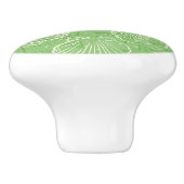 輪郭の貝殻 セラミックノブ (側面)