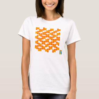輪郭を描きますベビードールの膨らまして下さい Tシャツ