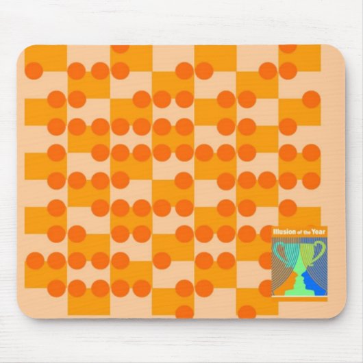 輪郭を描きますマウスパッドの膨らまして下さい マウスパッド (正面)