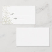 輪郭付き開花トゥーペスペシャルイベント座席表 プレイスカード (正面/裏面)