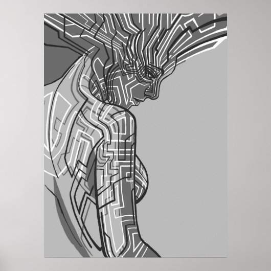 輪郭 ポスター (正面)