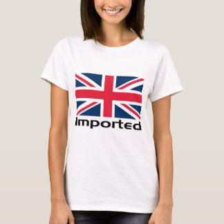輸入されたイギリスの旗 Tシャツ