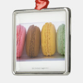 輸入されたグルメ向きのフランスのなmacarons (macaroons) メタルオーナメント (左)