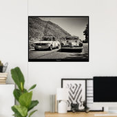 輸入ポスターと国内ポスター ポスター (ホームオフィス)