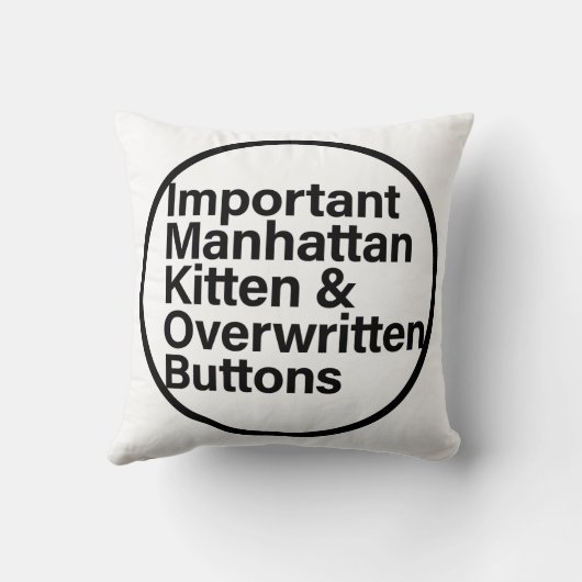 輸入枕 クッション (裏面)