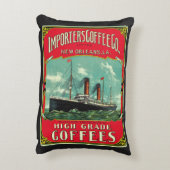 輸入業者のコーヒー アクセントクッション (裏面(縦))