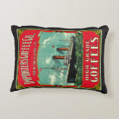 輸入業者のコーヒー アクセントクッション (裏面)