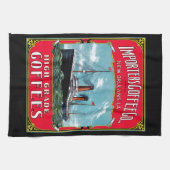 輸入用コーヒータオル キッチンタオル (横)