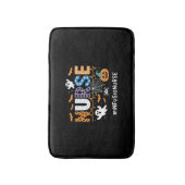 輸液ナース授乳式聴診器ハロウィンエッセン バスマット (正面縦)