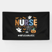 輸液ナース授乳式聴診器ハロウィンエッセン 横断幕 (横)